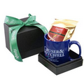 11 Oz. Colored Mug & Gourmet Tea in Deluxe Gift Box